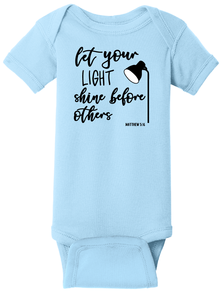 Infant Bodysuit (Light Blue)