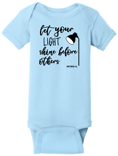 Infant Bodysuit (Light Blue)